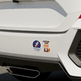 Muka Custom Bumper Stickers, Square Car Stickers