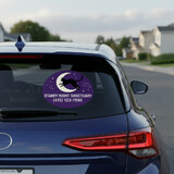 Muka Custom Opaque Car Window Decals, Personalized Custom Car Stickers