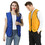 TOPTIE Custom Supermarket Vest / Apron Vest For Clerk Uniform Vest With Zipper Closure, Price/Piece