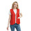 TOPTIE Button Vest Polyester Supermarket Volunteer Staff Uniform / Security Services Workwear Vest, Price/Piece