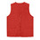 Custom Adult Volunteer Uniform Vest Polyester Zipper Supermarket Activity Vest, Price/Piece