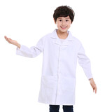 TOPTIE Kid Lab Coat Scrubs Scientists Doctors Costume for Girls and Boys Role Play