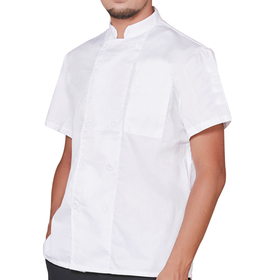 Tibard Kitchen Chef Jacket Long Sleeve White Small Unisex  