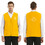 TOPTIE Custom Adult Volunteer Uniform Vest Polyester Zipper Supermarket Activity Vest