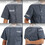 TOPTIE Custom Chef Coat Short Sleeve Chef Jacket Personalized Uniform Add Name & Logo
