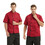 TOPTIE Custom Chef Coat Short Sleeve Chef Jacket Personalized Uniform Add Name & Logo