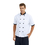 TOPTIE 3 Pack Custom Short Sleeve Chef Coats Personalized Heat Transfer & Embroidered Jackets