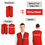 TOPTIE Custom Supermarket Uniform Vest Heat Transfer Printing Zipper Volunteers Event Vest
