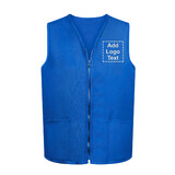 TopTie Custom Embroidered Volunteer Vest Activity Event Supermarket Apron Vests