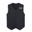 TOPTIE Custom Embroidered Waiter Uniform Unisex Button Vest For Supermarket Clerk & Volunteer