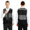 TOPTIE Custom Adult Mesh Vest Zipper Supermarket Team Volunteer Uniform Vest
