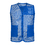 TOPTIE Custom Unisex Mesh Volunteer Vest Add Text Logo on Activity Team or Supermarket with Zipper & Pocket