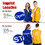 TOPTIE Custom Supermarket Uniform Vest Zipper Volunteers Event Vest Add Your Logo