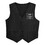 TOPTIE Custom Embroidered Kid Vest Volunteer Activity Waistcoat Party Costume Vests - BLACK
