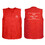 TOPTIE Custom Unisex Work Vest Logo Imprint for Supermarket Activity Clerk Volunteer Vest