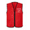 TOPTIE Custom Kids Volunteer Activity Vest Printed Embroidered Unisex Event Vest with 2 Pockets