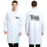 TOPTIE Custom Lab Coat Scrubs Men Women Embroidered Printed Medical Laboratory Coat