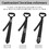 TOPTIE Custom Necktie Standard Neck Ties Polyester Men's Photo Ties 3.75"