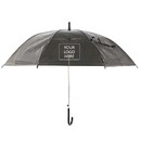 Transparent Clear Golf Umbrella, Automatic Open, J Handle Umbrellas for Wedding Party Favor