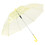 Transparent Clear Umbrella 8 Fiberglass Ribs, Automatic Open, J Handle Umbrellas for Wedding Party Favor