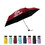 TOPTIE Custom Mini Sun & Rain Travel Umbrella, Add Your Logo on Portable Umbrella, Personalized Compact Lightweight Umbrella - Red