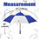 TOPTIE Custom Vented Golf Umbrella, Automatic Open Large Umbrella Windproof with Double Canopy 62 Inches Arc