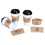 Aspire Custom Disposable Kraft Coffee Cup Sleeve Fit 8-16oz, Printed Coffee Sleeves