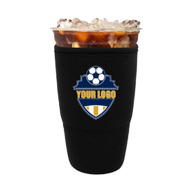 Aspire Custom Neoprene Iced Coffee Cup Sleeves, Soft Insulated Reusable Cold and Hot Beverage Cup holder, Personalized Sublimation, Heat Transfer Printing and Screen Printing