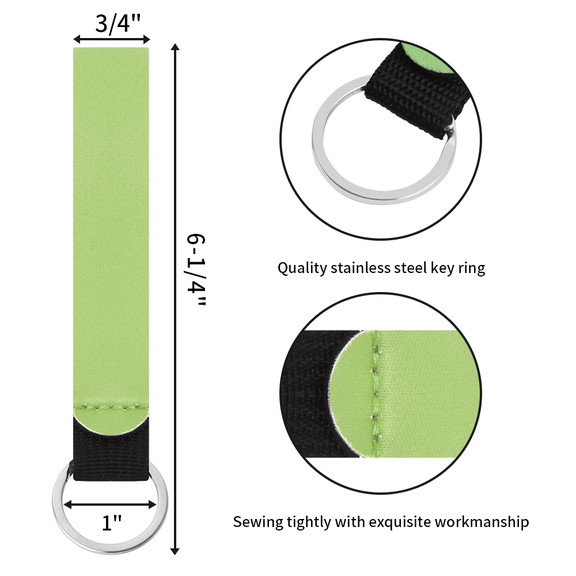 Aspire Custom Neoprene Wristlet Keychain, Personalized Lanyard Hand Wrist Strap Aspire Customizable Wristlet Holder