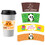 Aspire Custom Coffee Cup Sleeves Full Printing Personalized Paper Cup Sleeves Customizable Disposable Cup Sleeves