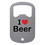Aspire Custom Color Imprint Dog Tag Bottle Opener Stainless Steel Beer Can Opener Key Tag Bar Tool Accessories