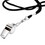 GOGO Laser Engrave Custom Referee Whistle with Lanyard, Stainless Steel Football Whistle for Coaches Referee Teachers