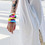 GOGO Custom Debossed Silicone Wristband, Make Your Own Adult Rubber Bracelet - Black