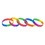 GOGO SAMPLE - Personalized Rainbow Pride Silicone Bracelets, Custom Segmented Wrist Bands, Great For Events