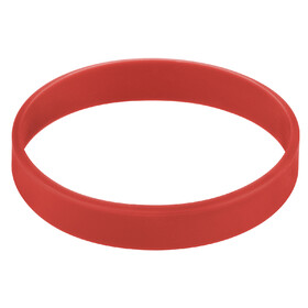 GOGO Blank Silicone Bracelets for Events, 1/2" Wide Rubber Wristband