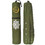 Muka Personalized Yoga Mat Bag Arm Green, Custom Cotton Yoga Mat Carrier Gym Exercise Mat Storage Holder