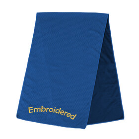 Muka Custom Cooling Towel, Embroidered Sweat Towel with Logo/Text, Iced Head Neck Wrap for Yoga