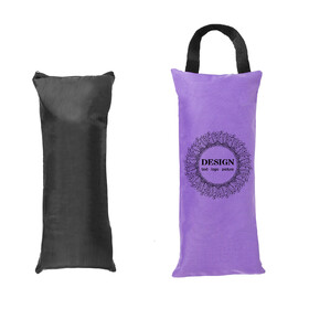 Muka Custom Yoga Sandbag Weighted Fitness Sand Bag, Personalized Yoga Bolster Bag Printing Logo