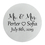 Custom Stainless Steel Round Coaster 4 Inches, Laser Engraved Personalized Coasters for Drinks, Industrial Style Coasters