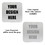 Laser Engrave Custom Set of 4 Stainless Steel Coasters with Decorative Rack, Square Cup Coasters Set for Tabletop Display