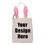 Custom Bunny Bag for Gift, Easter Rabbit Ear Basket Canvas Handbag, Gift Bag Party Accessories