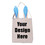 Aspire Custom Bunny Bag for Gift, Easter Rabbit Ear Basket Canvas Handbag, Gift Bag Party Accessories