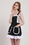 TOPTIE Custom French Maid Apron for Women Fancy Ruffles Ladies Apron with Pockets Kitchen Accessories