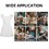 TOPTIE Customized Color Imprint Kitchen Apron for Toddler Cute Maid Cooking Aprons Halloween Party Favor