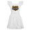 TOPTIE Customized Color Imprint Kitchen Apron for Toddler Cute Maid Cooking Aprons Halloween Party Favor