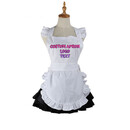 Aspire Customized Maid Cotton Apron for Women Kitchen Cooking Aprons for Cosplay Halloween