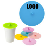 TOPTIE Custom Silicone Cup Lids, Anti-dust Cup Cover, Airtight Seal Mug Cover, Food Grade Cup Lids for Coffee Tea