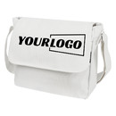 TOPTIE Custom Canvas Messenger Bag, Design Your Daily Bag for School, Work, Shopping, Leisure