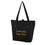 TOPTIE Custom Embroidery Handbag for Women with Pocket, Design Your Soft Canvas Tote Bag, Personalized Gift