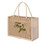 TOPTIE Embroidery Custom Tote Bags with Name/Logo, Personalized Burlap Tote Bags for Party, Trip Beach Jute Tote Handbags